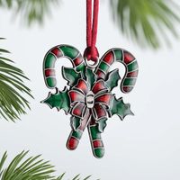 Christmas Fashion Flower Iron Party Hanging Ornaments main image 3