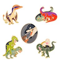 Style Simple Dinosaure Alliage Émail Unisexe Broches main image 2