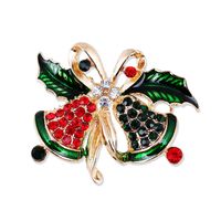 Fashion Christmas Tree Elk Alloy Plating Rhinestones Women's Brooches sku image 25