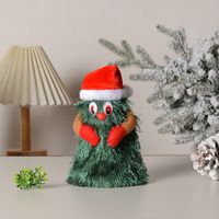 Christmas Fashion Christmas Tree Plastic Polyester Party Decorative Props 1 Piece sku image 1