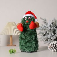 Christmas Fashion Christmas Tree Plastic Polyester Party Decorative Props 1 Piece sku image 3