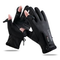 Men's Simple Style Letter Polyester Gloves 1 Pair main image 1