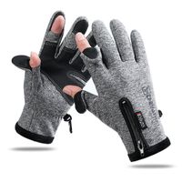 Men's Simple Style Letter Polyester Gloves 1 Pair main image 3