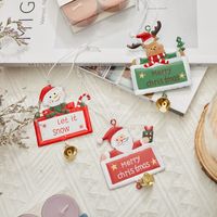 Christmas Cute Santa Claus Letter Iron Party Decorative Props main image 5
