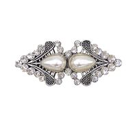 Fashion Flower Butterfly Alloy Inlay Rhinestones Women's Brooches 1 Piece sku image 10