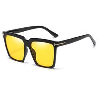 Retro Sweet Solid Color Ac Square Full Frame Sunglasses sku image 8