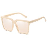 Retro Sweet Solid Color Ac Square Full Frame Sunglasses sku image 5
