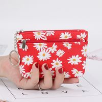 Women's Daisy Pu Leather Zipper Coin Purses main image 1