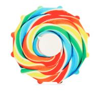 Creative Fashion Double-sided Colorful Fidget Spinner Stress Relief Toy sku image 1