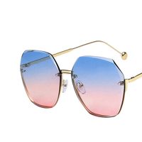 Fashion Frameless Uv Protection Sunglasses sku image 5