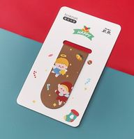 Cartoon Christmas Magnetic Personality Exquisite Creative Student Bookmarks sku image 2