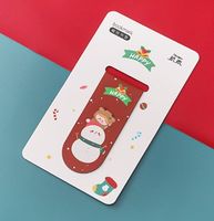 Cartoon Christmas Magnetic Personality Exquisite Creative Student Bookmarks sku image 4