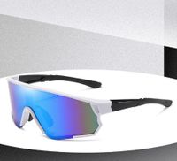 Fashion Solid Color Pc Special-shaped Mirror Full Frame Sports Sunglasses main image 2