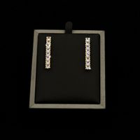Luxurious Geometric Copper Plating Zircon Women's Bracelets Earrings Necklace main image 5