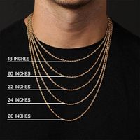 Hip-hop Geometric Stainless Steel Plating Unisex Necklace main image 1