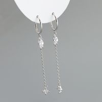Fashion Tassel Sterling Silver Plating Dangling Earrings 1 Pair sku image 6