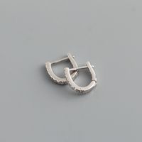 Simple Style Geometric Sterling Silver Plating Earrings 1 Pair sku image 3
