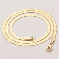 Simple Style Geometric Stainless Steel Plating Necklace 1 Piece sku image 2