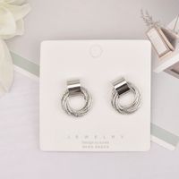 Fashion Geometric Metal Plating Women's Ear Studs 1 Pair sku image 1