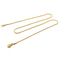 Simple Style Geometric Stainless Steel Plating Necklace 1 Piece main image 1
