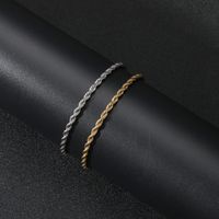 Fashion Geometric Titanium Steel Plating Bracelets 1 Piece main image 6