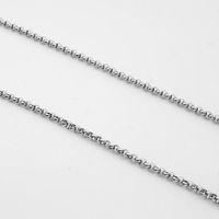 Simple Style Geometric Titanium Steel Polishing Necklace 1 Piece main image 2