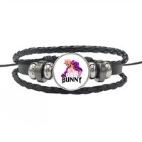 Streetwear Cartoon Pu Leather Drawstring Braid Unisex Bracelets main image 6