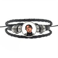 Streetwear Cartoon Pu Leather Drawstring Braid Unisex Bracelets sku image 5