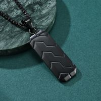 Fashion Geometric Stainless Steel Plating Pendant Necklace 1 Piece main image 2