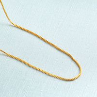 Einfacher Stil Geometrisch Kupfer Vergoldet Halskette main image 5