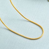 Simple Style Geometric Copper Gold Plated Necklace sku image 16