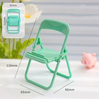 Creative Chair Desktop Folding Portable Cute Mobile Phone Bracket sku image 2