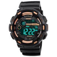 Sports Letter Buckle Electronic Men's Watches sku image 3