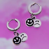 Fashion Smiley Face Wings Alloy Plating Women's Drop Earrings 1 Pair main image 6