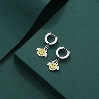Fashion Smiley Face Wings Alloy Plating Women's Drop Earrings 1 Pair main image 5