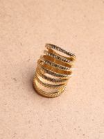 Simple Style Solid Color Alloy Women's Rings 1 Piece main image 7