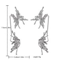 Mode Schmetterling Legierung Überzug Frau Ohrclips 1 Paar main image 5