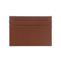 Unisex Solid Color Pu Leather Open Card Holders main image 2