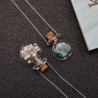 Fashion Heart Shape Glass Handmade Unisex Pendant Necklace 1 Piece main image 4