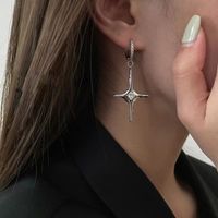 Fashion Cross Alloy Inlay Rhinestones Women's Dangling Earrings 1 Pair main image 3