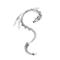 Hip-hop Dragon Alloy Women's Ear Clips 1 Piece sku image 2