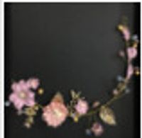 Fashion Retro Purple Bridal Headdress Head Flower Wedding Hair Accessories sku image 2