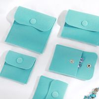 Fashion Solid Color Cloth Jewelry Packaging Bags sku image 8