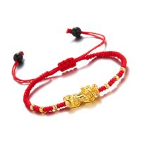 Vintage Style Animal Alloy Rope Unisex Bracelets 1 Piece main image 4