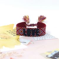 1 Piece Fashion Love Polyester Embroidery Handmade Tassel Unisex Bracelets sku image 65