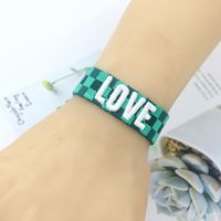 1 Piece Fashion Love Polyester Embroidery Handmade Tassel Unisex Bracelets sku image 8