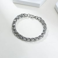 Fashion Geometric Titanium Steel Metal Bracelets 1 Piece main image 5