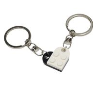 Cute Heart Shape Alloy Unisex Bag Pendant Keychain 1 Piece main image 3