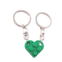 Cute Heart Shape Alloy Unisex Bag Pendant Keychain 1 Piece main image 5