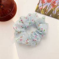 Cute Flower Butterfly Cloth Lace Hair Tie 1 Piece sku image 50